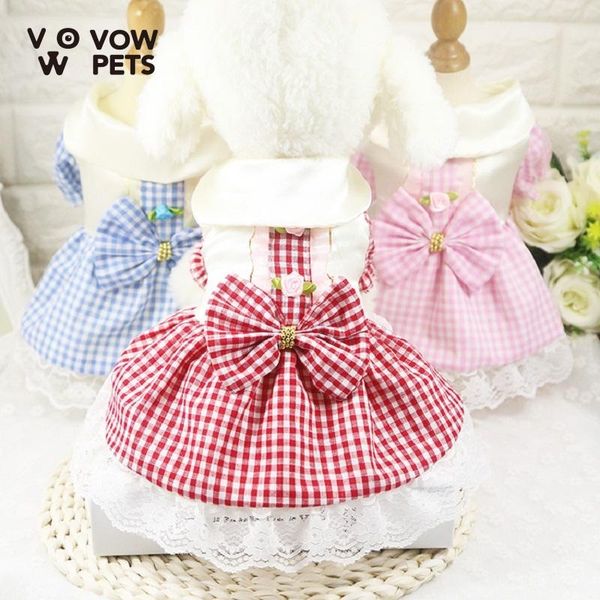 

spring summer the dog pet cat clothing apparel plaid skirt restoring ancient ways vow pets