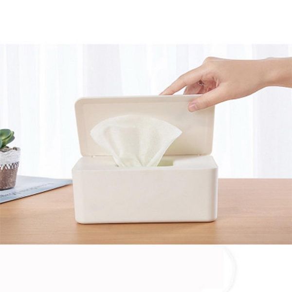 

disposable mask storage box simple large-capacity household dustproof tissue and wet racks decoration boxes & napkins