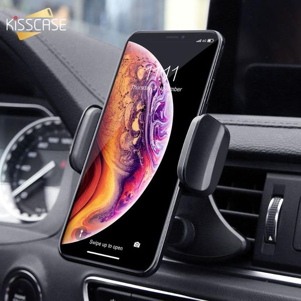

cell phone mounts & holders kisscase universal car holder cd slot aluminium mobile mount cradle for all 3.5-6.0 inch