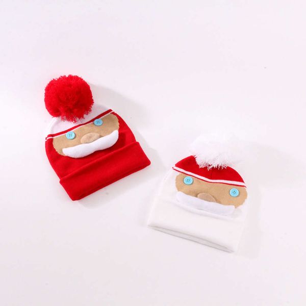 

hat wool children's curled christmas knitted warm ear protection pullover, Blue;gray