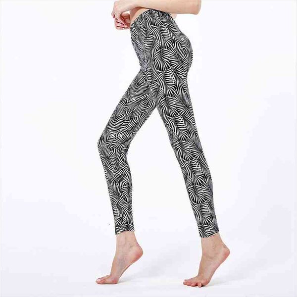 

houndstooth print flower stripes plaid womens legging thin pants fashion black trousers knitted cotton summer bottom