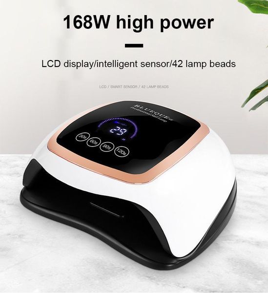 

nail light therapy machine led uv roasting smart sensor design quick dry potherapy lamp1