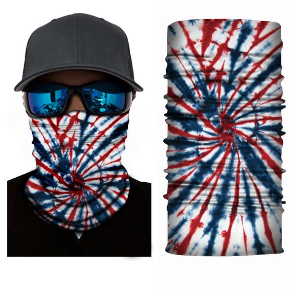 

printing digital seamls scarf outdoor sunscreen breathable clown figure magic