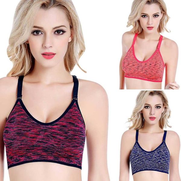 

sports bra yoga without steel ring quick dry running fitness underwear maternity intimates, White