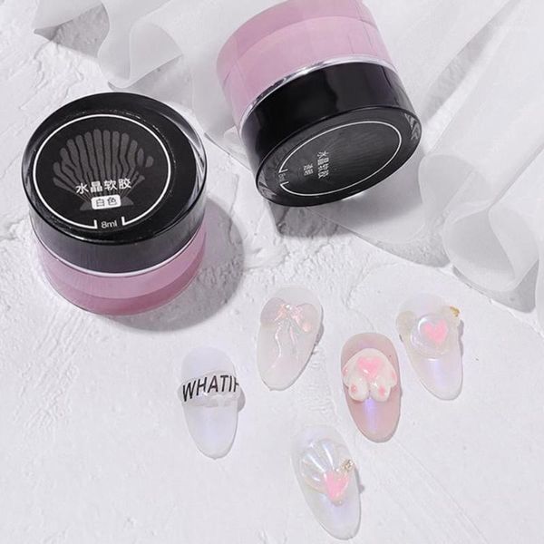 

long lasting gel polish nail colorful fast dry easy-cleaning pvc gypsum for beauty manicure uv lacquer1, Red;pink