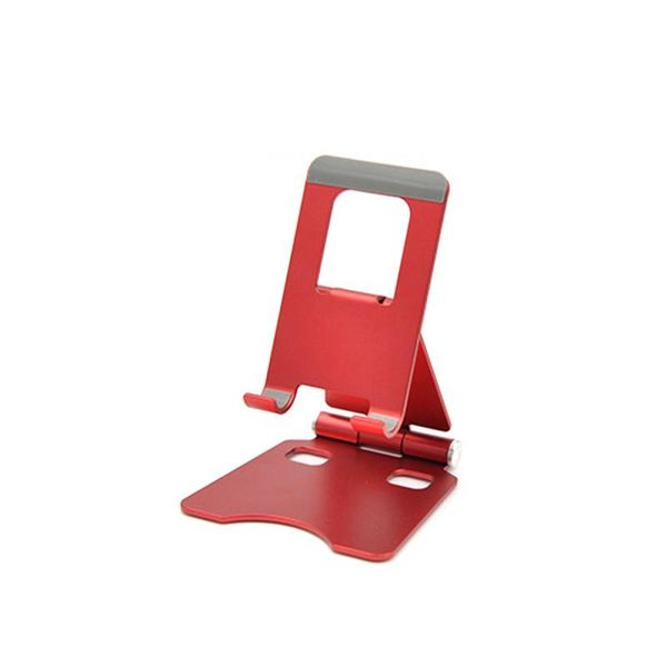 

metal folding bracket for mobile phone tablet aluminum alloy foldable extend support desk holder stand cell mounts & holders