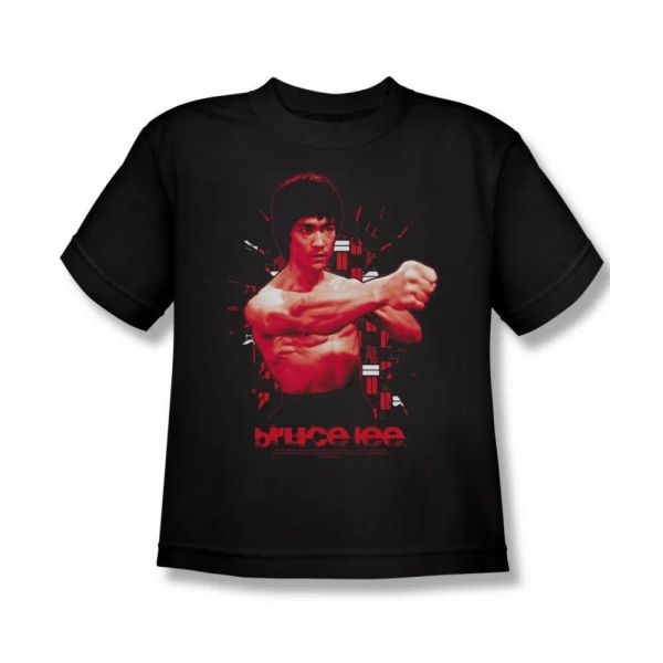 

Bruce Lee The Shattering Fist Toddler T-Shirt Sizes- S- New, White;black
