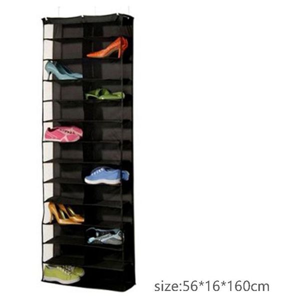 

hanging baskets shoe shelves closet organizer 26 pockets over the door organizer, crystal clear rack shelf hanger hol