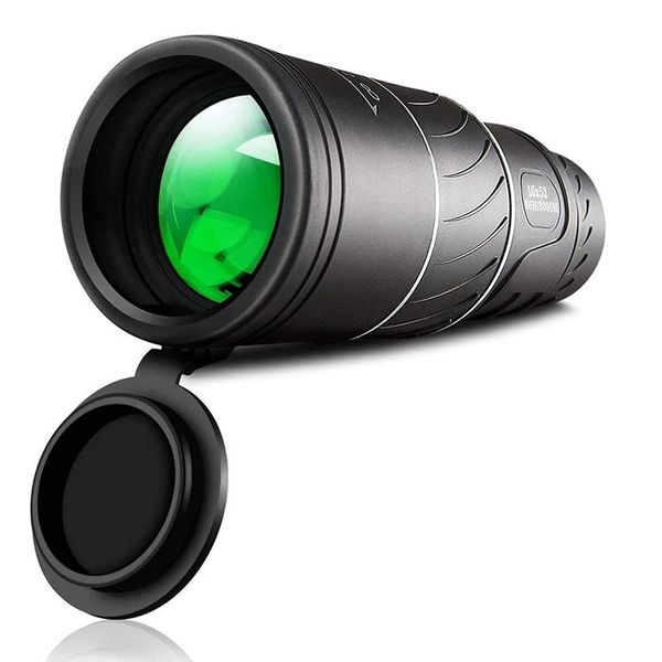 

telescope & binoculars monocular telescope-16x52 high power for adults night vision smartphone outdoor watching