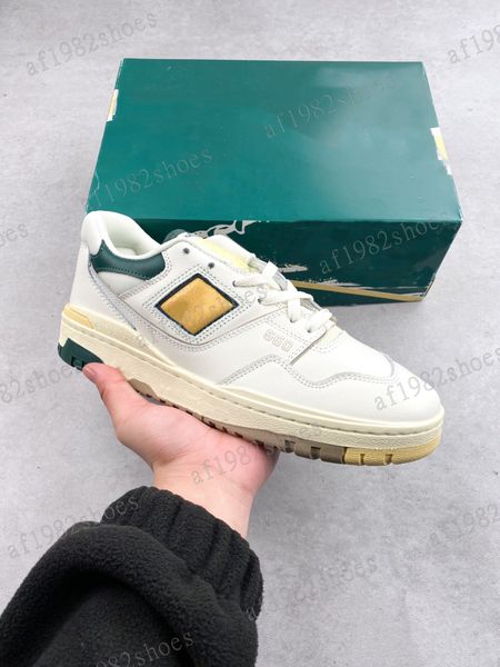 

2022 new low 550 running shoes b550 yellow green grey vintage red black sport sneakers designer runner trainers