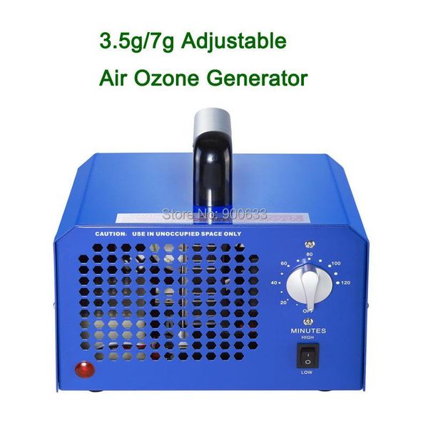 

3.5g and 7g adjustable ozone air purifiers for home generator restaurant zg-141d