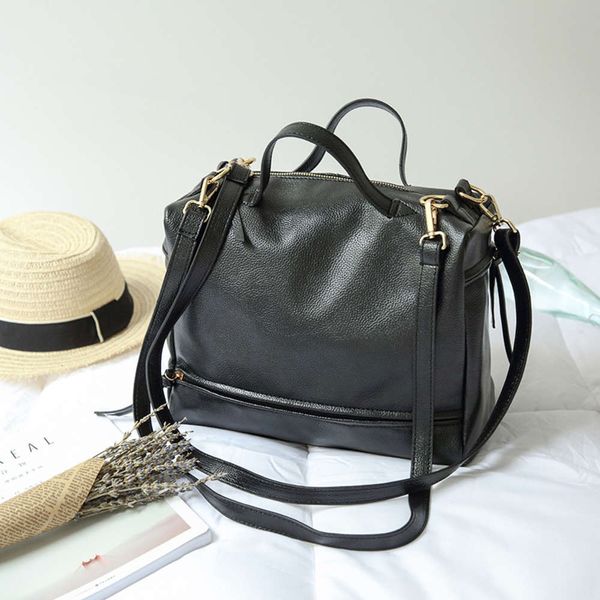 

2021 autumn guangzhou women's bag big pu leather korean portable shoulder
