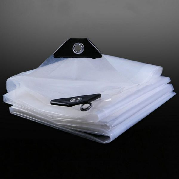 

shade transparent pvc tarpaulin tent cover windows windproof waterproof garden tarp