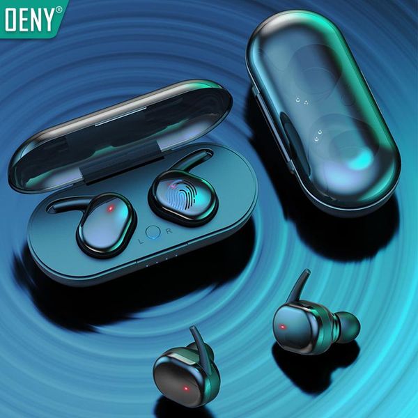 

headphones & earphones y30 tws wireless bluetooth 5.0 stereo noise cancelling in-ear earbuds waterproof headsets for smartphones