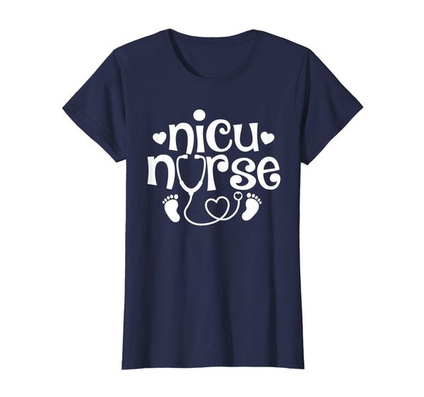 

Womens Nicu Nurse With Stethoscope And Heart Gift T-Shirt, Mainly pictures