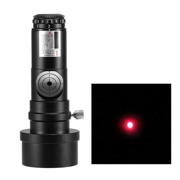 

telescope & binoculars astronomical monocular collimator with 1.25 inch adapter reflector laser 7 bright levels lens