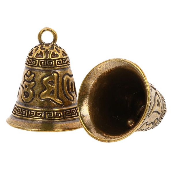 

bike horns 2 pcs vintage ornament bells beautiful brass diy supplies (brass)