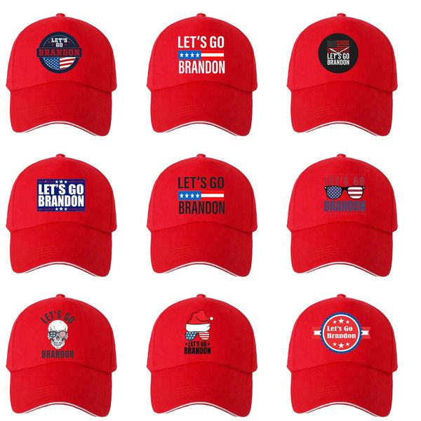 

spring summer children's let's go brandon ball caps boys and girls sports casual visor baseball cap red cartoon snowman sun hats g, Yellow