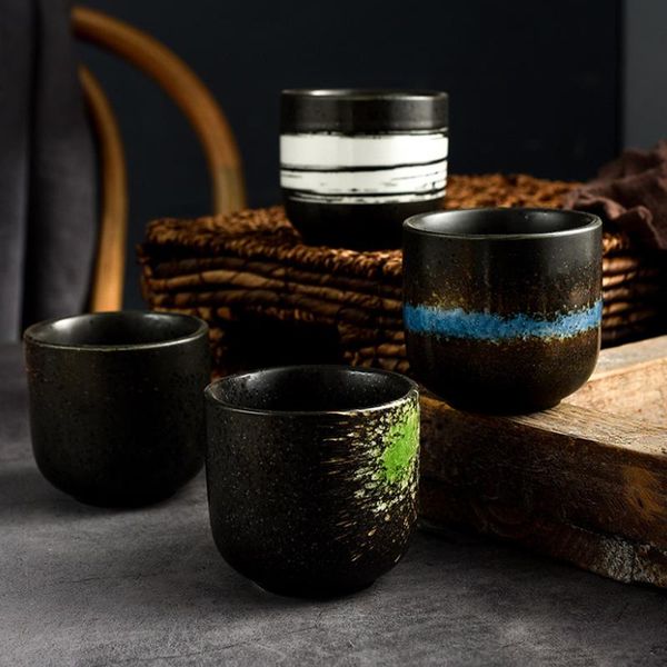 

cups & saucers creative tea cup vintage japanese sake master bowl sushi cuisine accessories ceramic teacup teaware decor gift