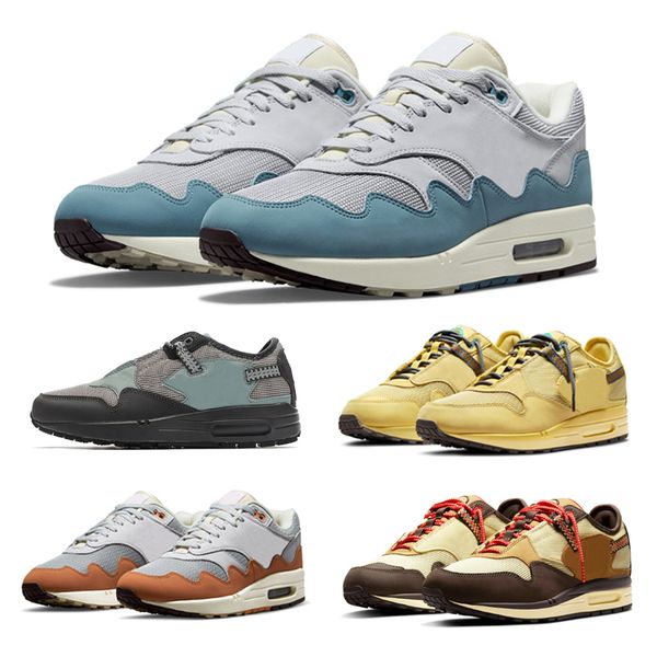 

1 noise aqua men women running shoes cave stone baroque brown 1s aura university blue patch elephant monarch mens sports trainer sneakers