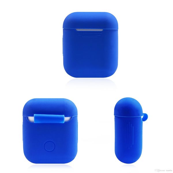 

apple airpods silicone soft tpu ultra thin protector cover sleeve pouch for air pods earphone case many color