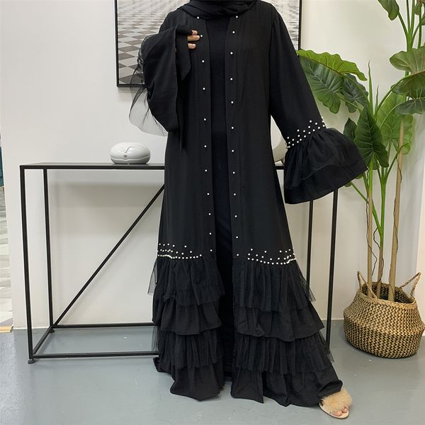 

abaya dubai kimono kaftan hijab muslim dress turkey robe longue femme abayas for women jilbab caftan turkey islamic clothing, Red