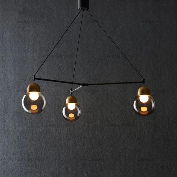 

pendant lamps modern amber glass lights bedroom living room nordic classic ball study aisle corridor hanging lighting