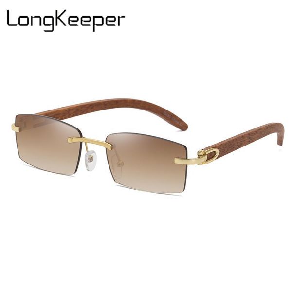 

sunglasses small rectangle women rimless glasses man female square sun steampunk vintage, White;black