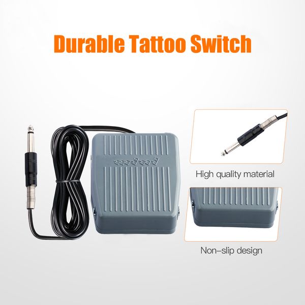 

complete tattoo machine kit lcd power pedal with cartridges needle permanent makeup machine accessories body art tattoo suppliesscouts