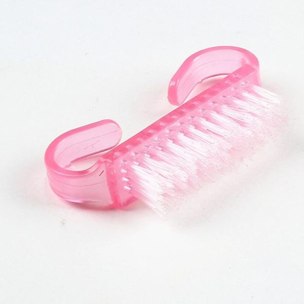 

trendy nail dust shape clean plastic manicure small design art horn tool1, Yellow