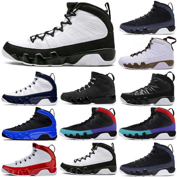 

9s 9 basketball shoes designer jumpman men racer blue the spirit black white gym red mens outdoors trainers sports sneakers size 40-46