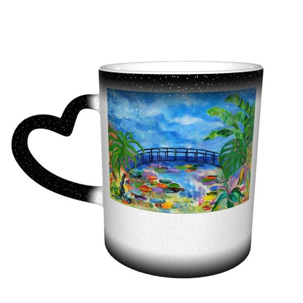 

mugs monet mug porcelain office color changing modern cups