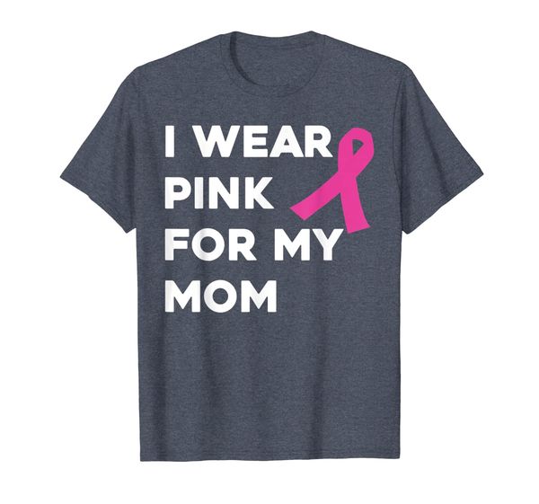 

mom breast cancer awareness t-shirt, White;black