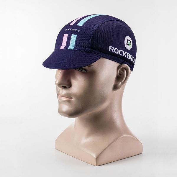 

cycling caps bike bicycle helmet wear hat for men's race multicolor size riding equipment & masks, Black