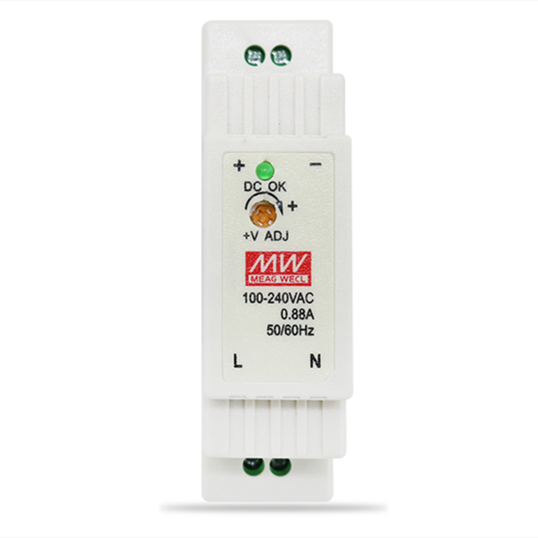 

smart home control dr-15 15w single output 5v 12v 15v 24v din rail mounting industrial switching power supply supplier