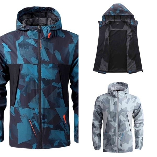 

men's army fans military tactical jacket camouflage waterproof softshell hoody hiking camping coat cargoes 2323, Black;green