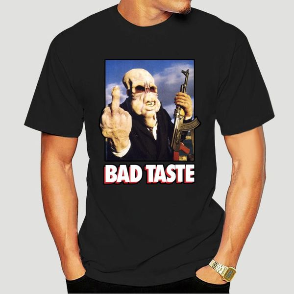 

men's t-shirts bad taste 1987 film poster t shirt 0170k, White;black