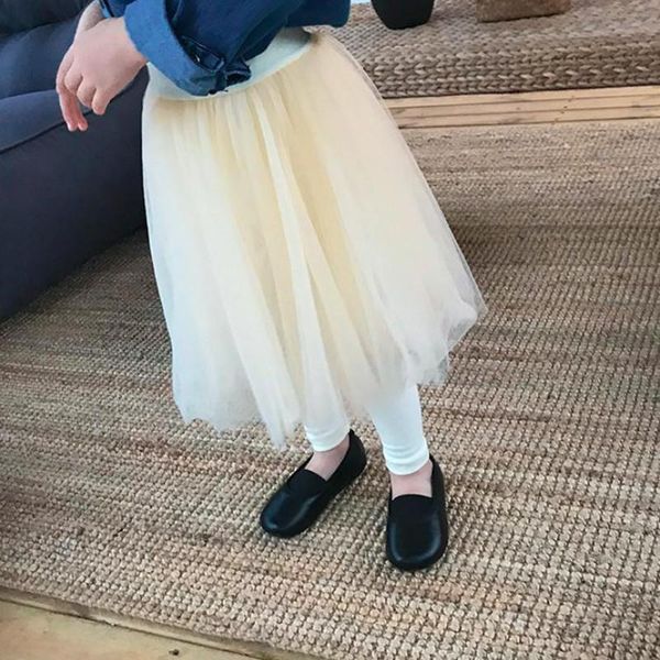 

trousers children skirt pants 2021 spring princess baby girls legging tutu layer skinny party 2-8years, Blue