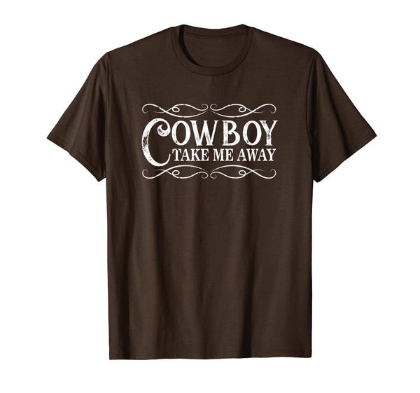 

cowboy take me away concert rodeo country song t-shirt, White;black