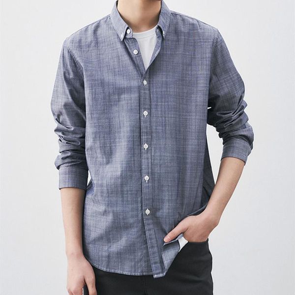 

men's casual shirts alligator men long sleeve 100% slubby cotton ventilation hombre classic streetwear top, White;black