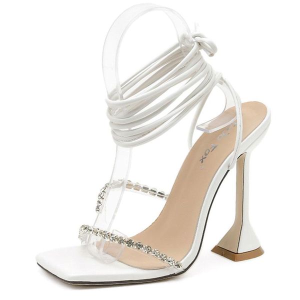

slim high heel pumps strap lady sandals open toe shoes fashion women's formal party dress, Black