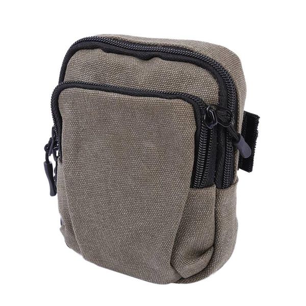 

outdoor bags running waist bag canvas multi functional lightweight waterproof zipper sports purse equipment for gadgets