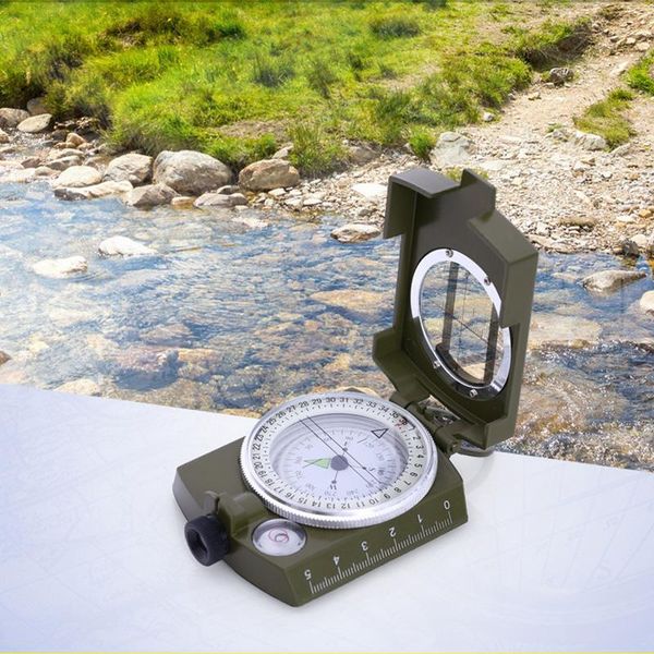 

outdoor gadgets camping military sighting luminous lensatic waterproof geological digital equipment