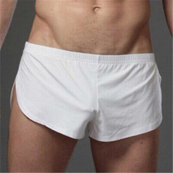 

underpants sale trunks comfy boxer briefs underwear side pouch shorts, Black;white