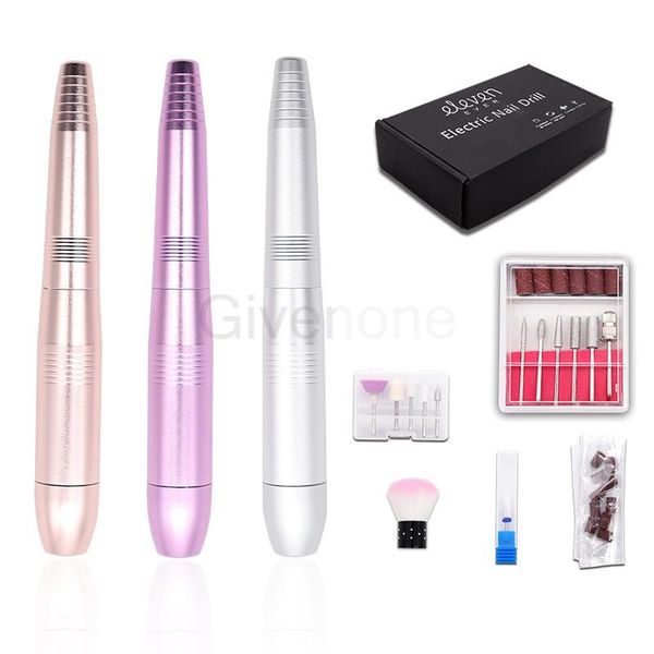 

nail drill & accessories electric pen manicure machine portable file grinder equipment pedicure tools kit art