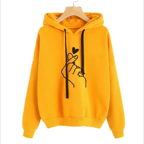 

women's hoodies & sweatshirts 2021 autumn women print long sleeve pullover casual fashion sweatshirt female tracksuit plus size s-5xl, Black
