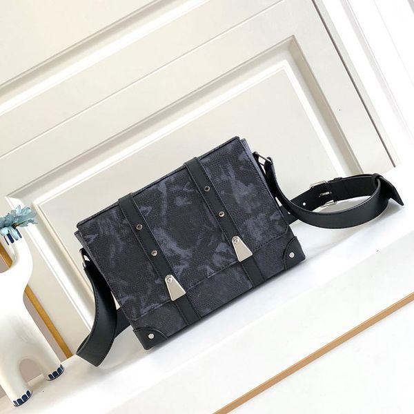 

cifc genuine leather cross body bag fashion messenger bags canvas shoulder bagss men wallet with box uskb