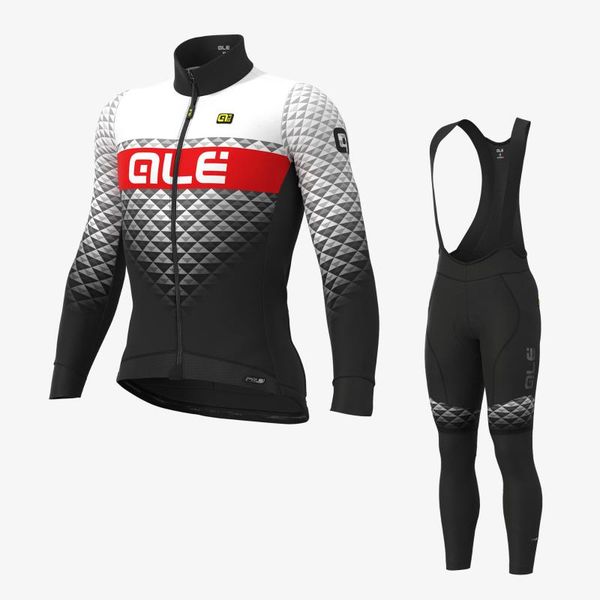 

racing sets autumn fashion breathable cycling jersey suit uniform sports long-sleeved casual, Black;blue