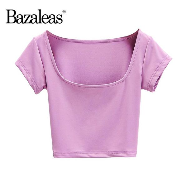 

women's t-shirt bazaleas harajuku square collar cropped t shirt gothic women fashion red crop tshirt, White