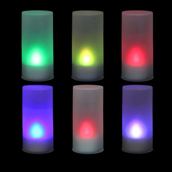 

electronic color change flicker candle light home party decor fea889 candles
